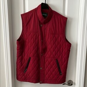 Orvis Men's Deep Red Quilted Vest